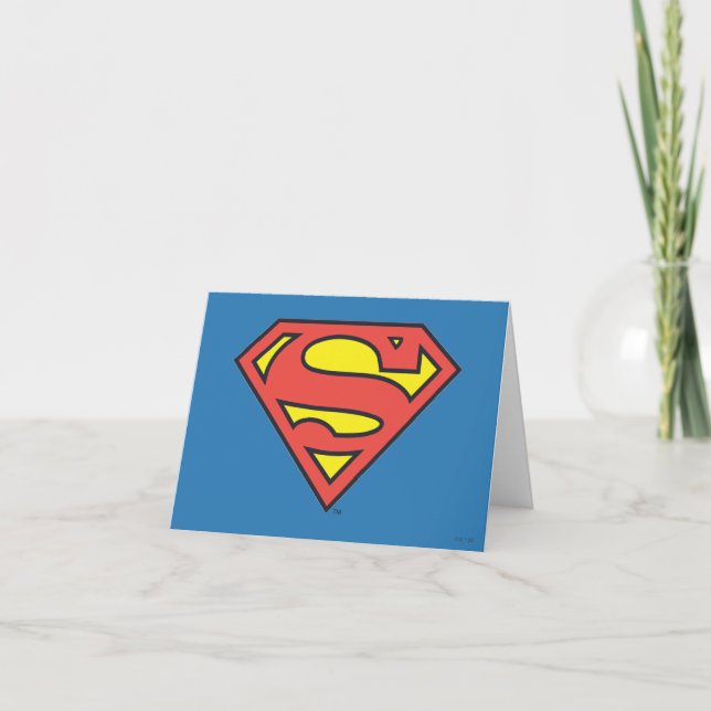 Superman S-Shield | Superman Logo Card (Front)