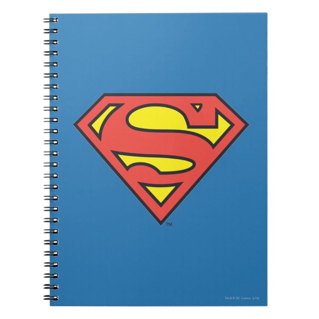 Superman S-Shield | Superman Logo Notebook (Front)