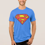 Superman S-Shield | Superman Logo Tri-Blend Shirt<br><div class="desc">DC Originals - DC Comics</div>