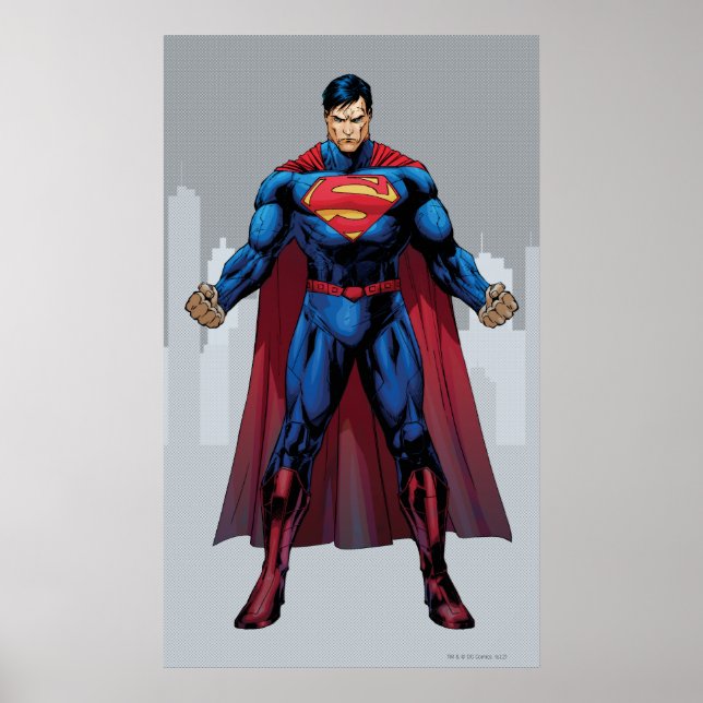 Superman Standing Poster (Front)