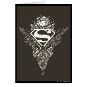Superman Stylisé   Logo étoile et crâne