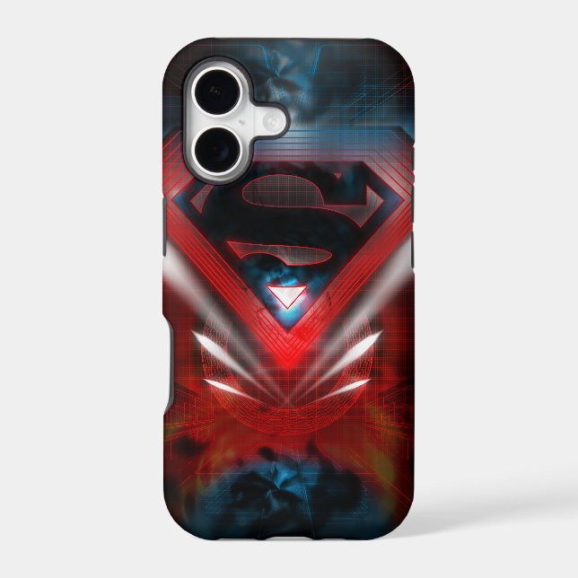 Superman Stylized | Futuristic Logo (Back)