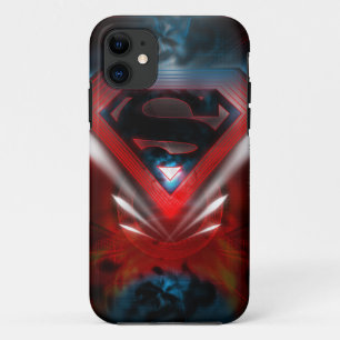 Superman Stylized   Futuristic Logo iPhone 11 Case