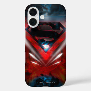 Superman Stylized   Futuristic Logo iPhone 16 Case