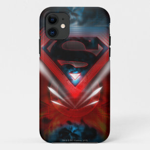 Superman Stylized   Futuristic Logo iPhone 11 Case