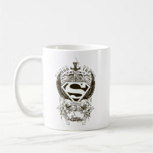 Superman Stylized   Honour, Truth and Justice Logo Coffee Mug