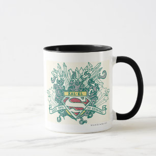 Superman Stylized   Kal-El Logo Mug