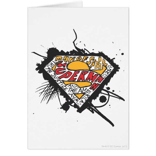 Superman Stylized | Logo with letters Logo (Front)