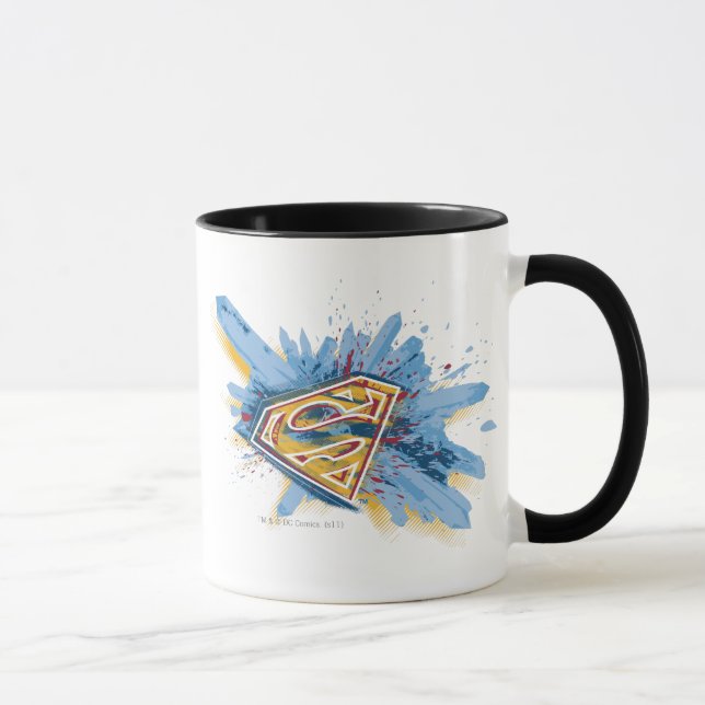Superman Stylized | Splash Logo Mug (Right)