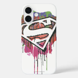 Superman Stylized   Twisted Innocence Logo iPhone 16 Case