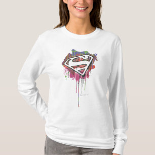 Superman Stylized Twisted Innocence Logo T-Shirt