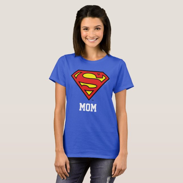 Superman Super Mom T Shirt