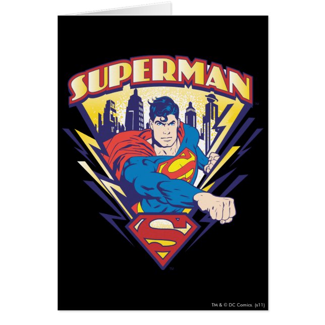 Superman with Electricity (Front)