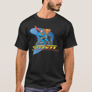 Superman with train - Colour T-Shirt