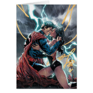 Superman/Wonder Woman Comic Art promotionnel