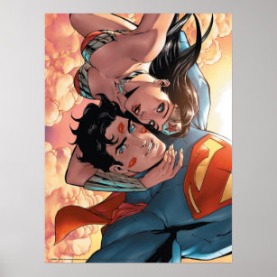Superman/Wonder Woman Comic Cover #11 Variant Poster