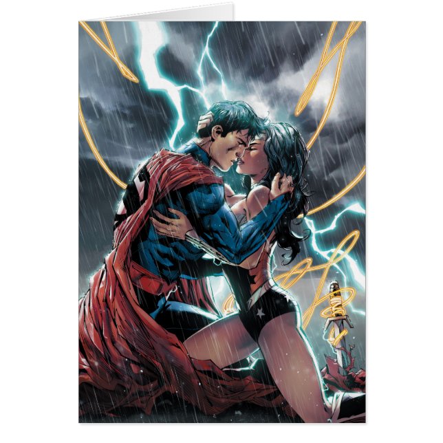 Superman/Wonder Woman Comic Promotional Art (Front)
