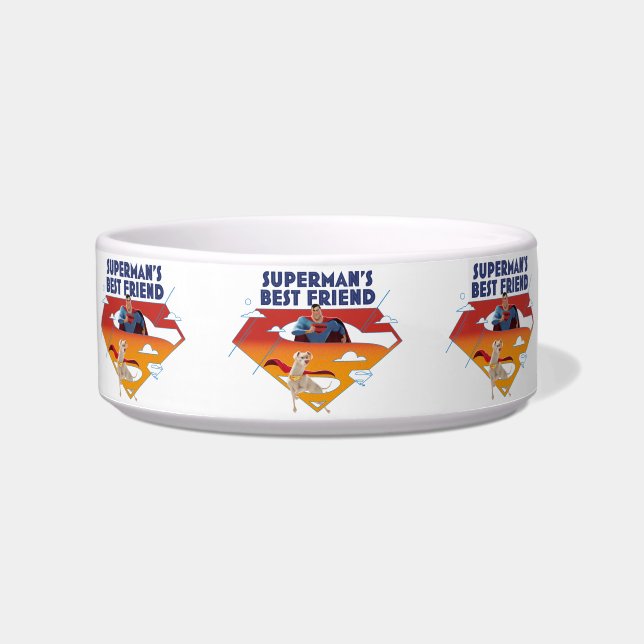 Superman's Best Friend Bowl (Front)