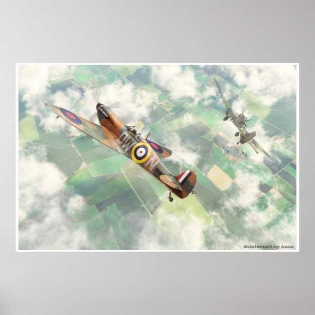 Supermarine Spitfire Mk.1 Poster (Front)