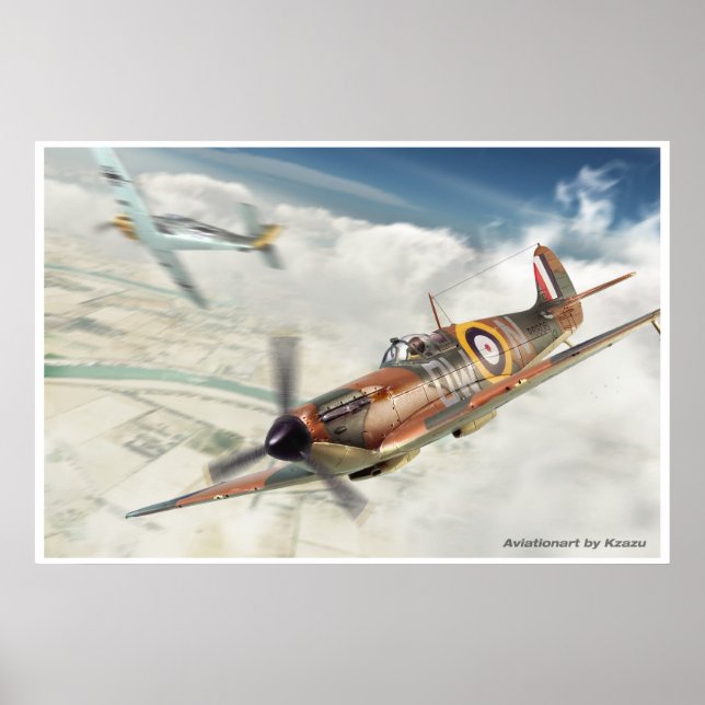 Supermarine Spitfire Mk.1 Poster (Front)