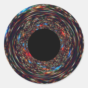 Supermassive Black Hole Classic Round Sticker