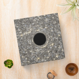 Supermassive Black Hole In The Middle Of A Galaxy. Binder