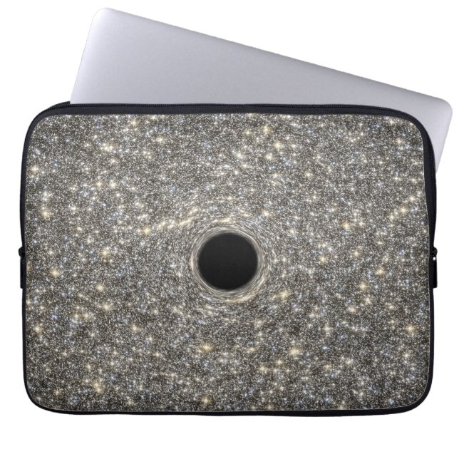 Supermassive Black Hole In The Middle Of A Galaxy. Laptop Sleeve (Front)