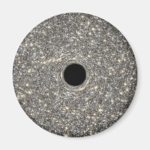 Supermassive Black Hole In The Middle Of A Galaxy. Magnet