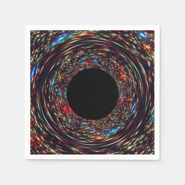 Supermassive Black Hole Napkin (Front)