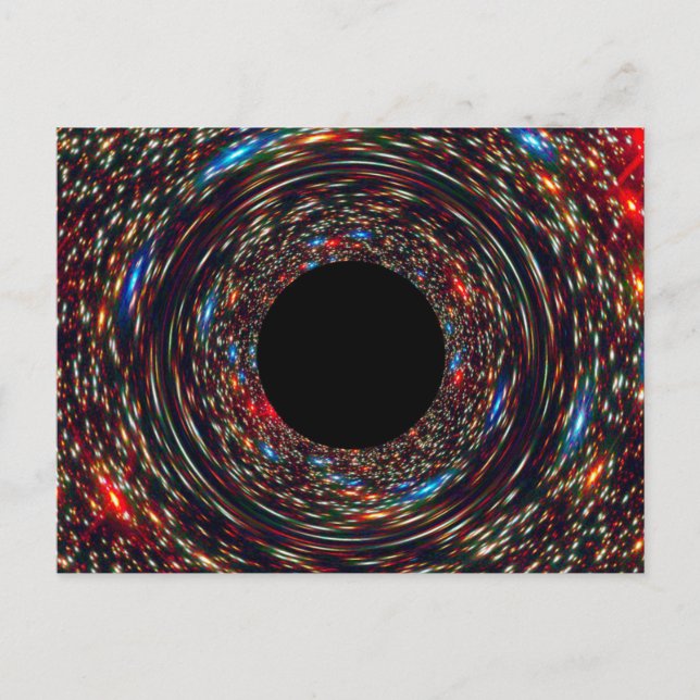 Supermassive Black Hole Postcard (Front)