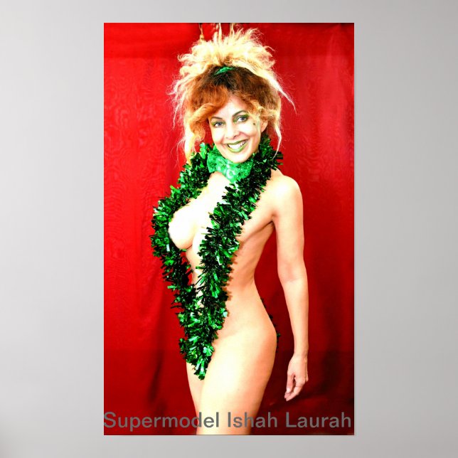 Supermodel Ishah Laurah Happy St. Patrick's Day! Poster (Front)