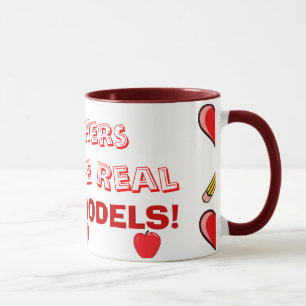 Supermodel Teachers! Mug