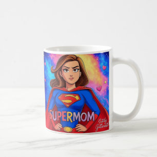 Supermom Galaxy Mug – Bold Gift for Mom