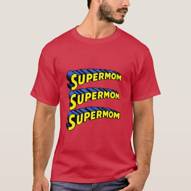 Supermom in Action Tee (Front)