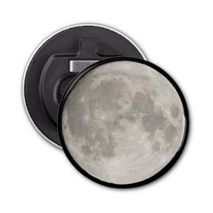Supermoon Button Bottle Opener