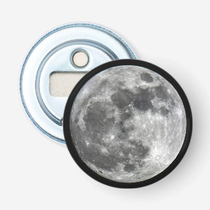 Supermoon Moon Magnet Backed Bottle Opener