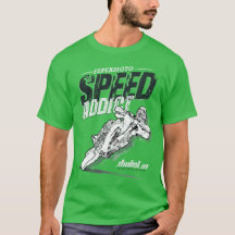 SuperMoto Speed Addict Motorcycle Shirt