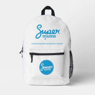 Supermums Cut Sew Bagpack Printed Backpack