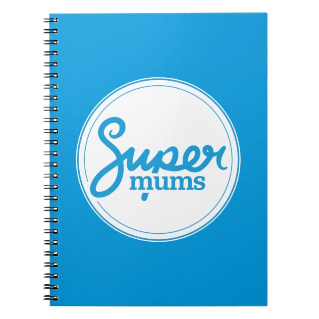 Supermums Spiral Notebook (Front)