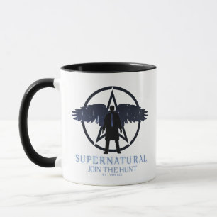 Supernatural Castiel Falling Stars Graphic Mug