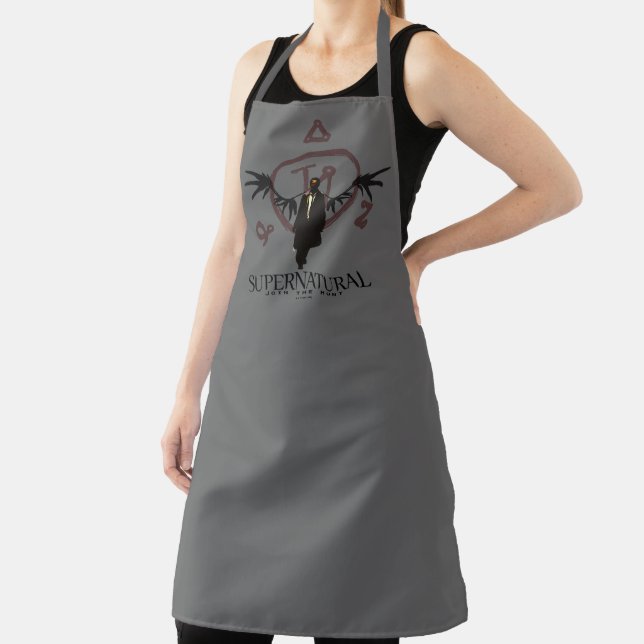 Supernatural Castiel Illustration Apron (Insitu)