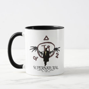 Supernatural Castiel Illustration Mug