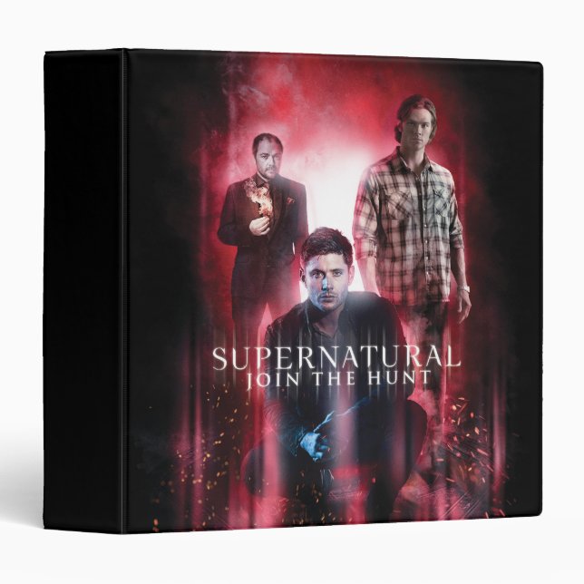 Supernatural Crowley, Dean, and Sam Binder (Front/Spine)