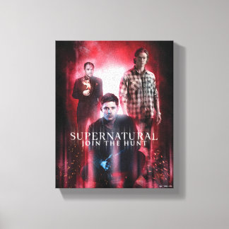 Supernatural Crowley, Dean, and Sam Canvas Print