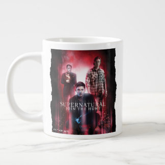 Supernatural Crowley, Dean, and Sam Large Coffee Mug