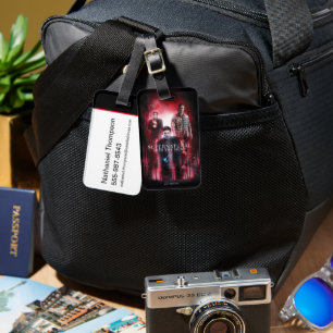 Supernatural Crowley, Dean, and Sam Luggage Tag
