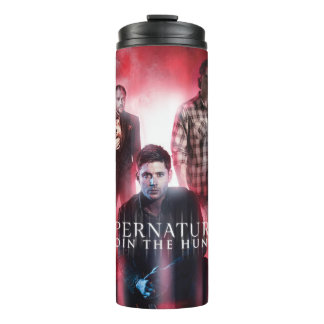 Supernatural Crowley, Dean, and Sam Thermal Tumbler