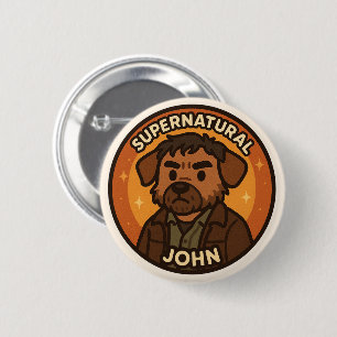 Supernatural Dog - John 2 Inch Round Button