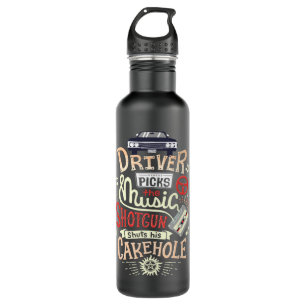 Supernatural Driver Picks The Music Pullover  710 Ml Water Bottle