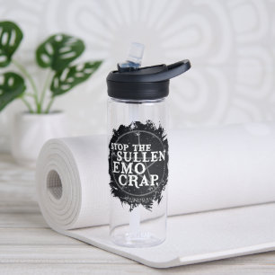 Supernatural "Emo" Quote Water Bottle